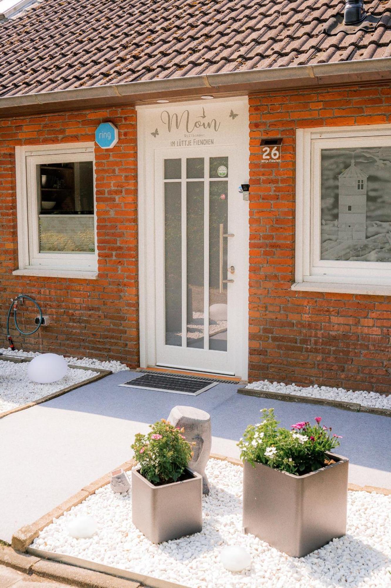 Kleines Ferienhaus Bei Greetsiel - Hunde Willkommen Krummhörn Buitenkant foto